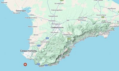 Біля берегів Криму вночі 10 серпня сталася серія землетрусів Біля берегів Криму вночі 10 серпня сталася серія землетрусів