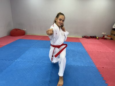 Сумська каратистка Вероніка Філатова про здобуту "бронзу" на турнірі у Венеції Сумська каратистка Вероніка Філатова про здобуту "бронзу" на турнірі у Венеції