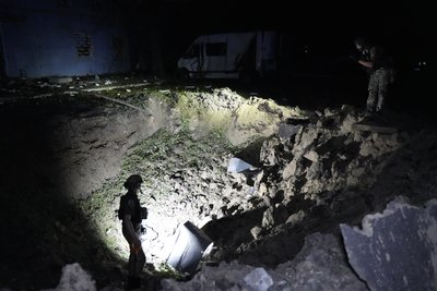Вирва від удару РФ ввечері 31 серпня 2024 року по Слобідському району Харкова Вирва від удару РФ ввечері 31 серпня 2024 року по Слобідському району Харкова