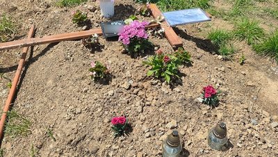 Наруга над могилами, могила військового, поліція Наруга над могилами, могила військового, поліція