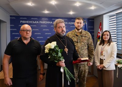 Посмертно відзначили нагородами десятьох військовослужбовців з Рівненщини Посмертно відзначили нагородами десятьох військовослужбовців з Рівненщини