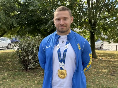 У Полтаві зустріли переможця Всесвітніх Ігор 2025 з пауерліфтингу У Полтаві зустріли переможця Всесвітніх Ігор 2025 з пауерліфтингу