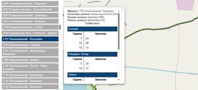 На мапі відображаються зупинки, маршрути та розклад руху автобусів, липень 2026 року, Хмельниччина На мапі відображаються зупинки, маршрути та розклад руху автобусів, липень 2026 року, Хмельниччина
