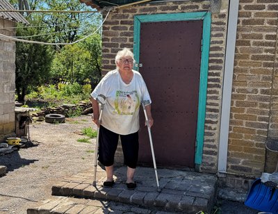 “Буду до останнього подиху у своїй хаті”: історія 74-річної Валентини з прифронтової Сергіївки “Буду до останнього подиху у своїй хаті”: історія 74-річної Валентини з прифронтової Сергіївки