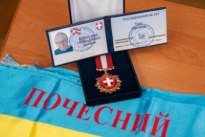 Британський режисер Тоні Палмер став "Почесним громадянином Волині" Британський режисер Тоні Палмер став "Почесним громадянином Волині"