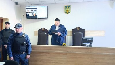 Оголошення вироку під час засідання у Полонському районному судді у справі про смертельну аварію, яка сталась 18 січня 2026 року Оголошення вироку під час засідання у Полонському районному судді у справі про смертельну аварію, яка сталась 18 січня 2026 року