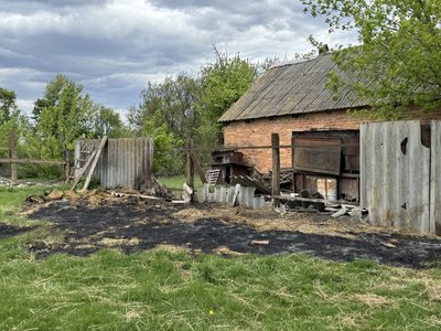 Поранені люди і вбиті тварини: росіяни обстріляли Олександрівку з РСЗВ “Смерч” Поранені люди і вбиті тварини: росіяни обстріляли Олександрівку з РСЗВ “Смерч”