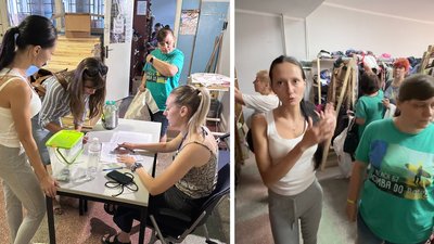 Доброчинна "барахолка": у Черкасах волонтери роздавали одяг, взуття та іграшки Доброчинна "барахолка": у Черкасах волонтери роздавали одяг, взуття та іграшки