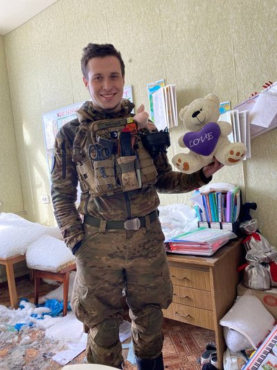 Військовий Назар Швидюк з Хмельницького Військовий Назар Швидюк з Хмельницького