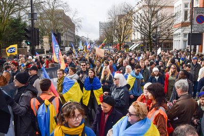 У Лондоні та Вашингтоні відбулися мітинги щодо підтримки України У Лондоні та Вашингтоні відбулися мітинги щодо підтримки України