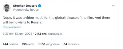 Джонні Депп не їде в Росію Джонні Депп не їде в Росію