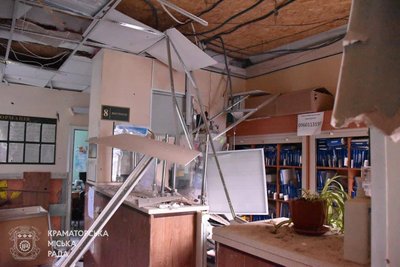У Краматорську відновили амбулаторію, яку зруйнувала армія РФ У Краматорську відновили амбулаторію, яку зруйнувала армія РФ