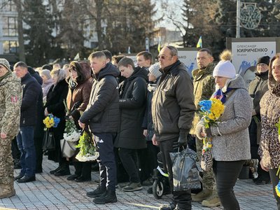 З військовим Петром Веленцем попрощалися у Рівному З військовим Петром Веленцем попрощалися у Рівному