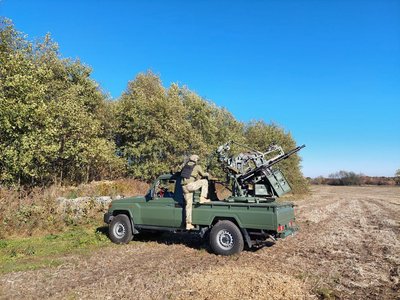 Машина мобільної вогневої групи, жовтень 2024 Машина мобільної вогневої групи, жовтень 2024