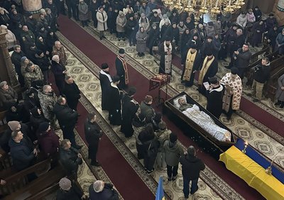 На Тернопільщині попрощалися з захисником України Миколою Тимошиком