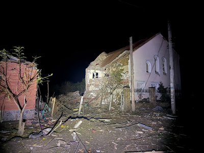 Наслідки російського удару по Ізюму вночі 18 жовтня 2026 року Наслідки російського удару по Ізюму вночі 18 жовтня 2026 року