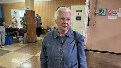 Евакуйована з Білицького Валентина Донецька область Евакуйована з Білицького Валентина Донецька область