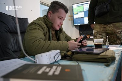 Командир 505 окремого батальйону морської піхоти з позивним Комісар на КСП на Донеччині Командир 505 окремого батальйону морської піхоти з позивним Комісар на КСП на Донеччині