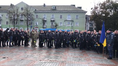 З військовим Андрієм Мацяхом попрощалися у Рівному З військовим Андрієм Мацяхом попрощалися у Рівному