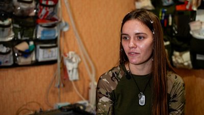 медикиня медична сестра евакуаційного відділення 56-ї окремої мотопіхотної Маріупольської бригади "Яся" Донецька область медикиня медична сестра евакуаційного відділення 56-ї окремої мотопіхотної Маріупольської бригади "Яся" Донецька область