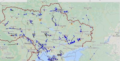 Залужний показав схему російських ударів по Україні Залужний показав схему російських ударів по Україні