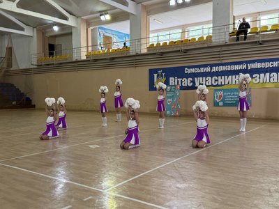 У Сумах відбувся обласний фінал змагань з черліденгу У Сумах відбувся обласний фінал змагань з черліденгу