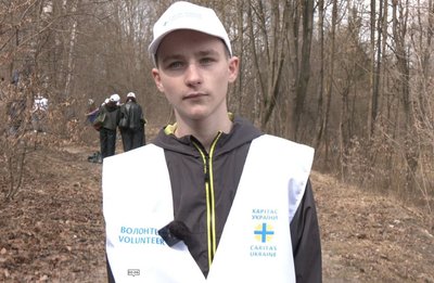 тернопіль, прибирають парк, сопільче, карітас, максим іванкевич, 27 березня 2026 року