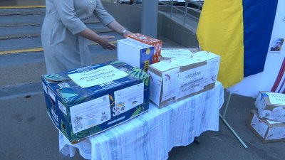 Учні вінницького ліцею придбали позашляховик для військових 110 бригади