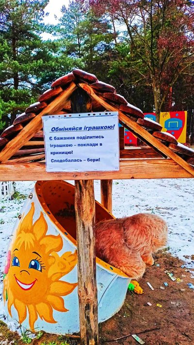 Сподобалось - бери: як на Рівненщині працює криниця іграшок Сподобалось - бери: як на Рівненщині працює криниця іграшок