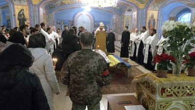 У Луцьку попрощалися із загиблими бійцями Сергієм Дудкою та Сергієм Веремчуком