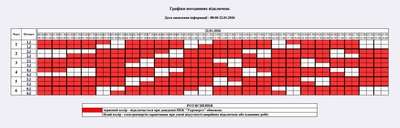 Графік відключень електроенергії на Житомирщині 22 січня — коли не буде світла Графік відключень електроенергії на Житомирщині 22 січня — коли не буде світла