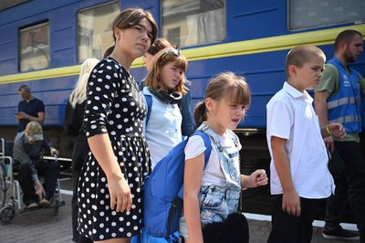На Закарпаття прибув евакуаційний поїзд із Покровська Донецької області На Закарпаття прибув евакуаційний поїзд із Покровська Донецької області