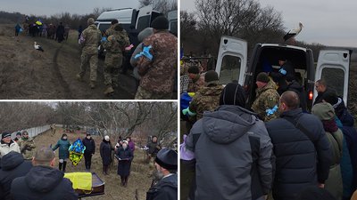 У трьох громадах Кіровоградщини попрощалися із загиблими на війні з РФ бійцями У трьох громадах Кіровоградщини попрощалися із загиблими на війні з РФ бійцями