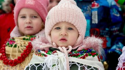 дошкільнята, колядники дошкільнята, колядники