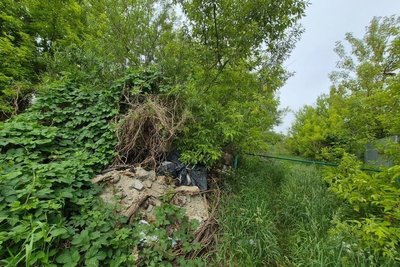 На вулиці Миколайчука у Львові приберуть звалище будівельного сміття та засіють газони На вулиці Миколайчука у Львові приберуть звалище будівельного сміття та засіють газони