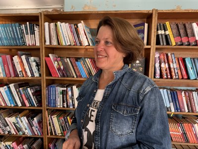 Херсонщина, деокупація, Ірина Загребельна, бібліотека Херсонщина, деокупація, Ірина Загребельна, бібліотека