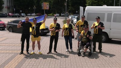 Дев'ять золотих, п'ять срібних та дві бронзи: на Рівненщину повернулися ветерани з "Ігор Нескорених" Дев'ять золотих, п'ять срібних та дві бронзи: на Рівненщину повернулися ветерани з "Ігор Нескорених"