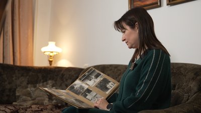 Ольга Ваврик, сестра полеглого захисника України Андрія Буди, Тернопіль, 23 лютого 2026 Ольга Ваврик, сестра полеглого захисника України Андрія Буди, Тернопіль, 23 лютого 2026