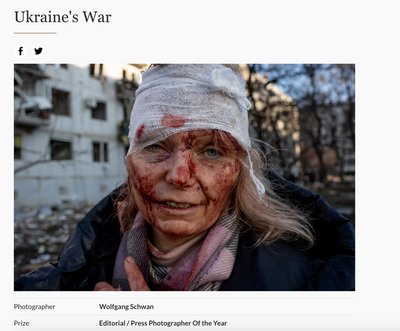 На премії для фотографів International Photography Awards відзначили світлини, присвячені війні в Україні