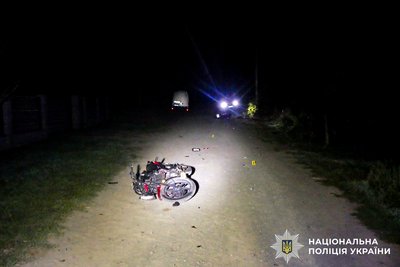 15-річний мотоцикліст загинув у ДТП на Рівненщині