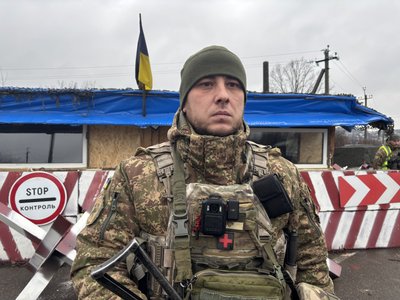 Нацгвардієць бригади "Скіф" Євгеній, який врятував життя пораненому бійцю ЗСУ Нацгвардієць бригади "Скіф" Євгеній, який врятував життя пораненому бійцю ЗСУ