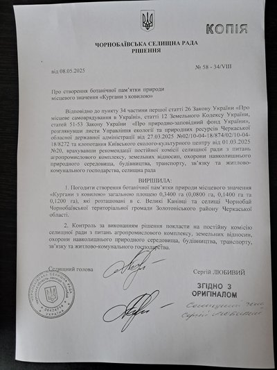 Курган з ковилою Курган з ковилою