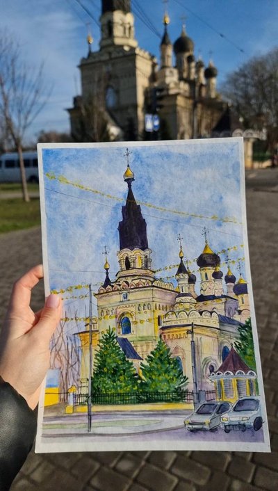 Мистецтво допомагає відволіктися. Художниця-аматорка створила серію листівок з видами Миколаєва Мистецтво допомагає відволіктися. Художниця-аматорка створила серію листівок з видами Миколаєва