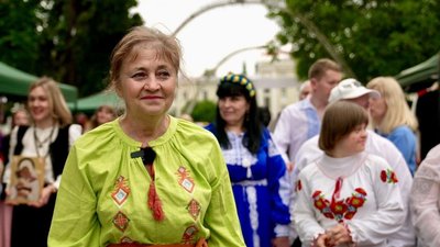 Наталя Олійник, вишиванка, День вишиванки, 21 травня 2026, Тернопіль Наталя Олійник, вишиванка, День вишиванки, 21 травня 2026, Тернопіль