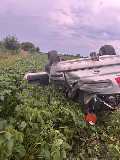 На Львівщині перекинулось авто, яким керував п'яний водій: загинув пасажир