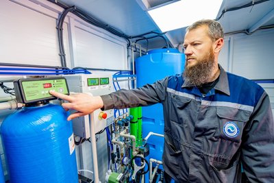Як всередині влаштований бювет з безплатною водою у Харкові Як всередині влаштований бювет з безплатною водою у Харкові