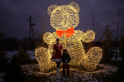 На Буковині відкрили різдвяне містечко На Буковині відкрили різдвяне містечко