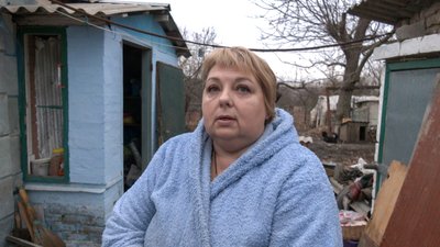 Наслідки обстрілу армії РФ жителька Ясногірки Ірина селище Ясногірка Краматорська громада Донецька область 27 листопада 2024 рік Наслідки обстрілу армії РФ жителька Ясногірки Ірина селище Ясногірка Краматорська громада Донецька область 27 листопада 2024 рік