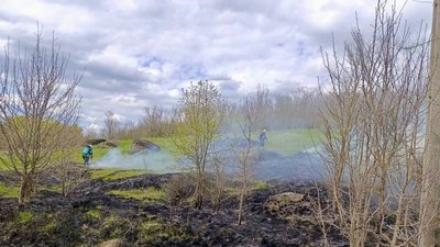 На Черкащині сталося 5 пожеж сухої рослинності На Черкащині сталося 5 пожеж сухої рослинності