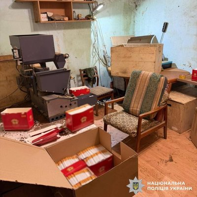 Вилучені правоохоронцями нелегальні сигарети Вилучені правоохоронцями нелегальні сигарети